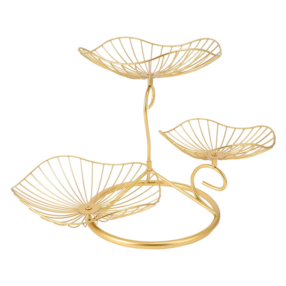 1PC Iron Art Fruit Tray Chic Household Fruit Basket Multi-layer Fruit Snack Tray
1PC Iron Art Fruit Tray Chic Household Fruit Basket Multi-layer Fruit Snack Tray
