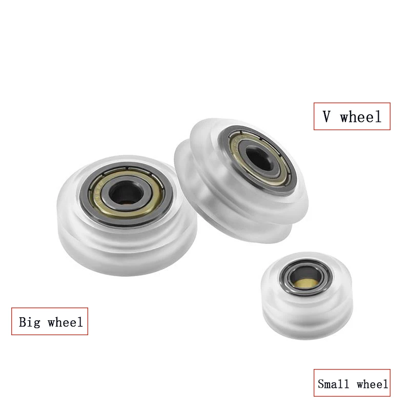 4pcs/lot CNC Openbuilds wheel POM with Bearings big Models Passive Round wheel Idler Pulley Gear perlin wheel for Ender 3& CR10
4pcs/lot CNC Openbuilds wheel POM with Bearings big Models Passive Round wheel Idler Pulley Gear perlin wheel for Ender 3& CR10