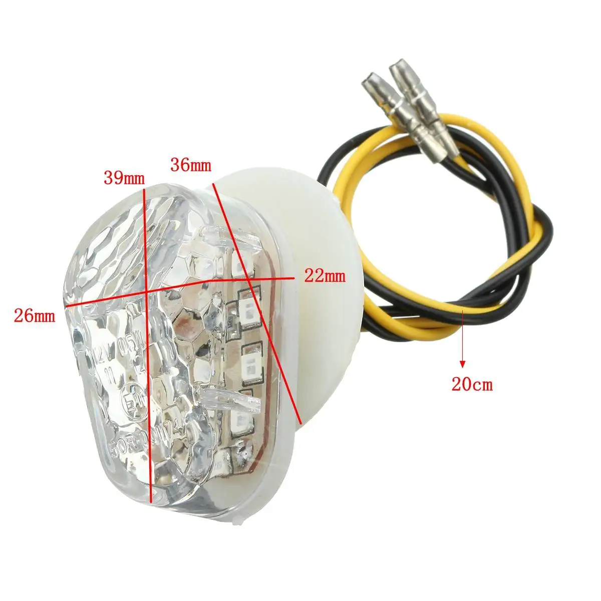2pcs Motorcycle Indicator Lamp Lighting LED Turn Signal Lights 12V Amber For Yamaha FZ6R FZ1 YZF R1 R6 R6S FZ09 FZ8 TMAX
2pcs Motorcycle Indicator Lamp Lighting LED Turn Signal Lights 12V Amber For Yamaha FZ6R FZ1 YZF R1 R6 R6S FZ09 FZ8 TMAX