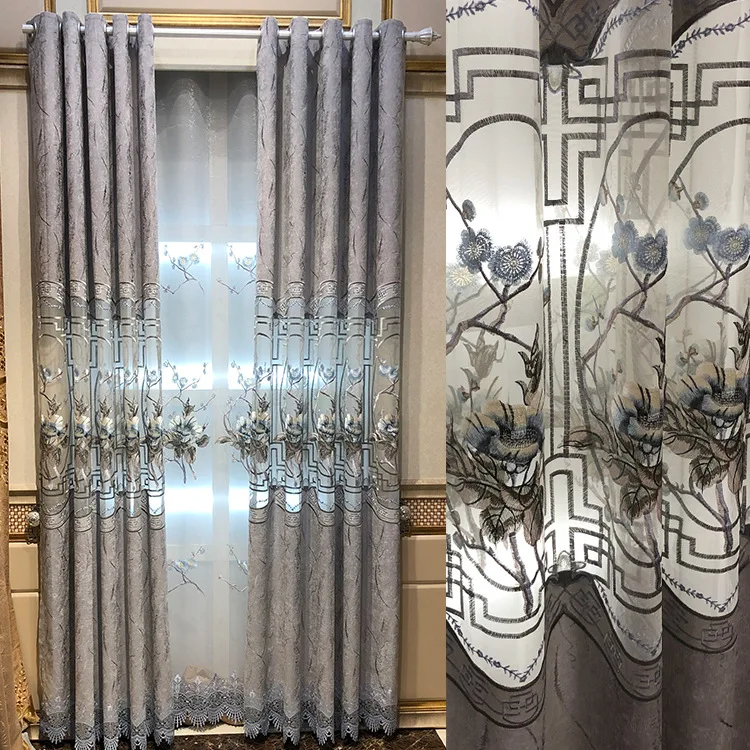 Luxury Modern Hollow Out Embroidery Curtain Tulle Window Sheer Curtain For Living Room Bedroom Kitchen Window Screening Panel
Luxury Modern Hollow Out Embroidery Curtain Tulle Window Sheer Curtain For Living Room Bedroom Kitchen Window Screening Panel