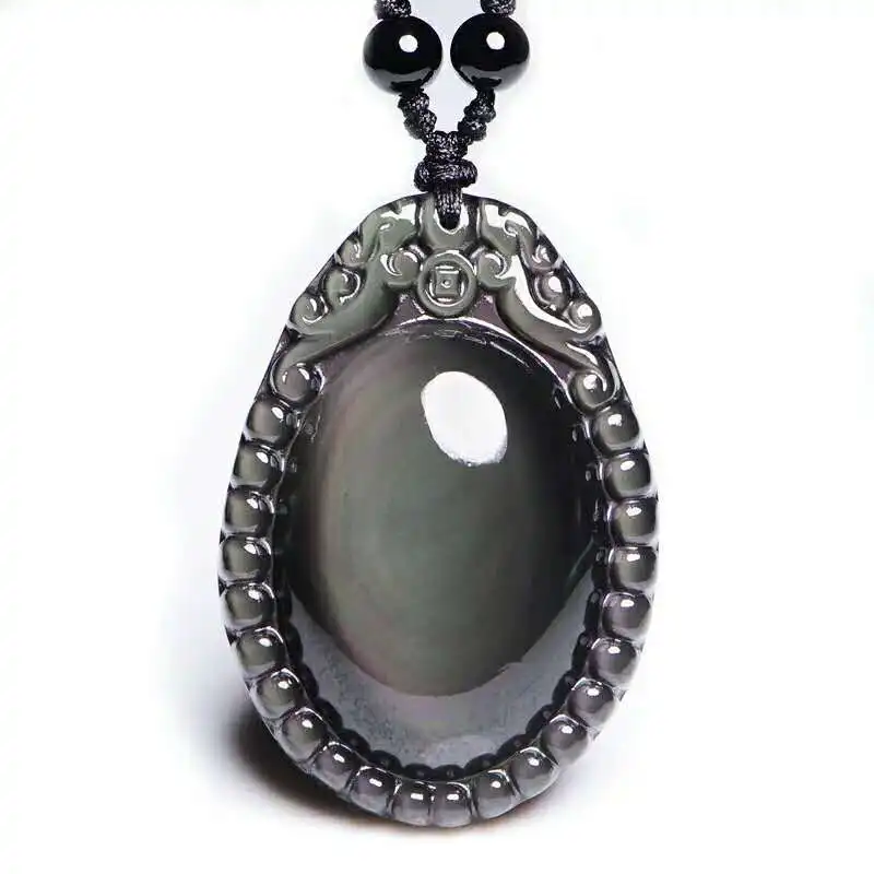 Women's crysta Pendant Necklace Ice Colorful Golden Obsidian Carved Heart of the Sea Pendant Gift For Female's Fine Jade Jewelry
Women's crysta Pendant Necklace Ice Colorful Golden Obsidian Carved Heart of the Sea Pendant Gift For Female's Fine Jade Jewelry