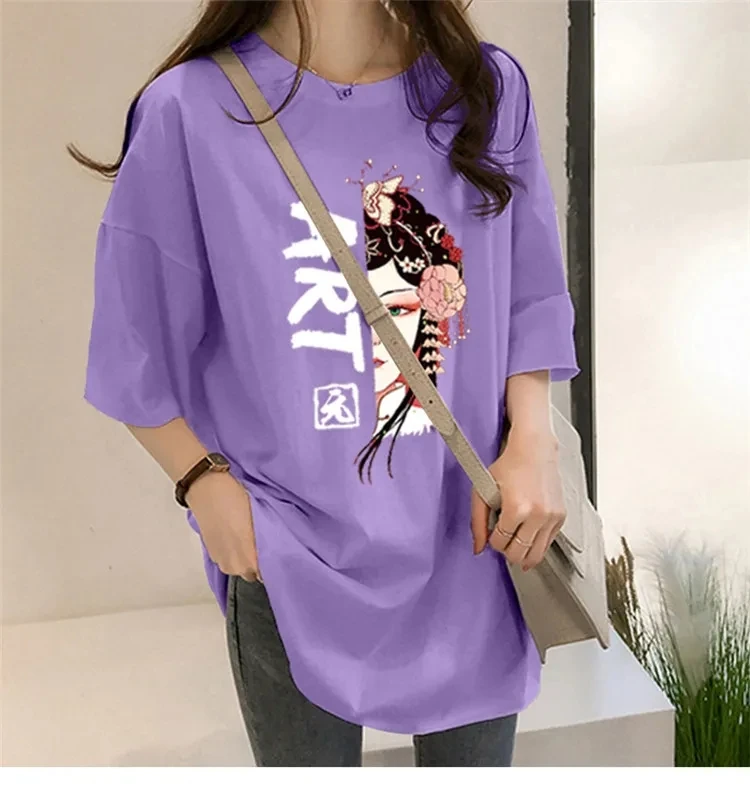 New Women's High Quality Fashion Tops Large Size Chinese Printed Korean Round Neck Long Sleeve T-Shirt 5XL Free Shipping
New Women's High Quality Fashion Tops Large Size Chinese Printed Korean Round Neck Long Sleeve T-Shirt 5XL Free Shipping