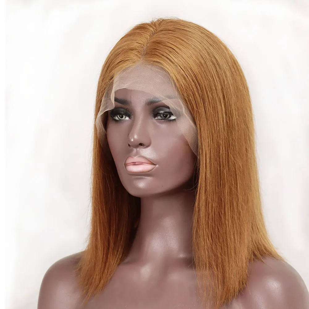 Lace Frontal Bob Wigs Blonde #30 Bone Straight Virgin Indian Human Hair Wigs Frontal Lace 150% 180% 250% Density for Black Women
Lace Frontal Bob Wigs Blonde #30 Bone Straight Virgin Indian Human Hair Wigs Frontal Lace 150% 180% 250% Density for Black Women