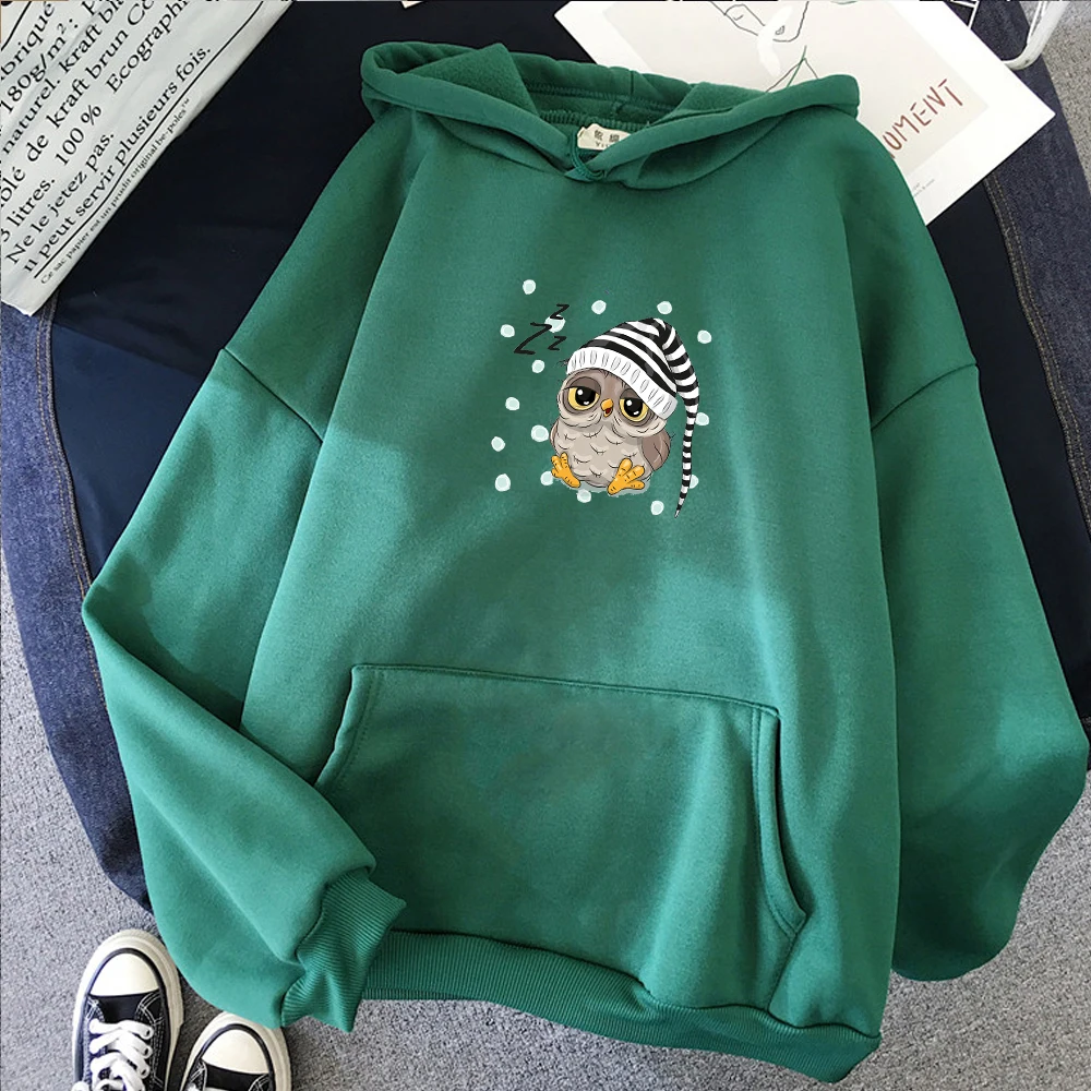 Women Cute Hoodies Autumn Casual Harajuku Streetwear Pullover Tops Korean Style Cartoon Owl Print Sweatshirts
Women Cute Hoodies Autumn Casual Harajuku Streetwear Pullover Tops Korean Style Cartoon Owl Print Sweatshirts