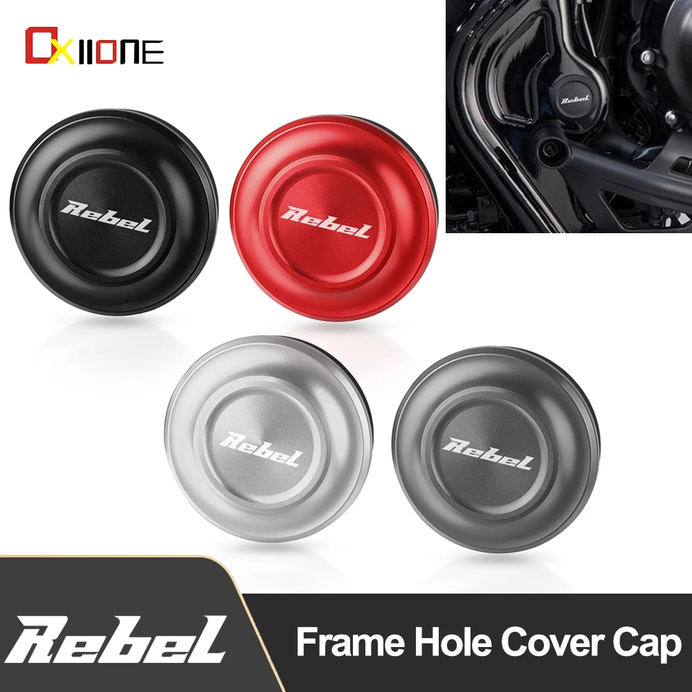 For Honda Rebel 500 New Motorcycle CNC Aluminum Frame Hole Cover Guard Protective Rebel 500 Rebel500 2020 2021 Accessories
For Honda Rebel 500 New Motorcycle CNC Aluminum Frame Hole Cover Guard Protective Rebel 500 Rebel500 2020 2021 Accessories