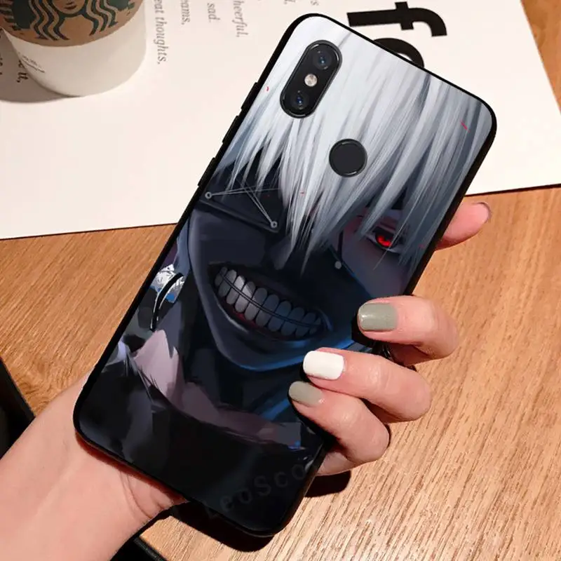 

Tokyo Ghoul Trendy Anime Comics Horror Silicone Phone Case For Xiaomi Redmi 4x 5 plus 6A 7 7A 8 mi8 8lite 9 note 4 5 7 8 pro