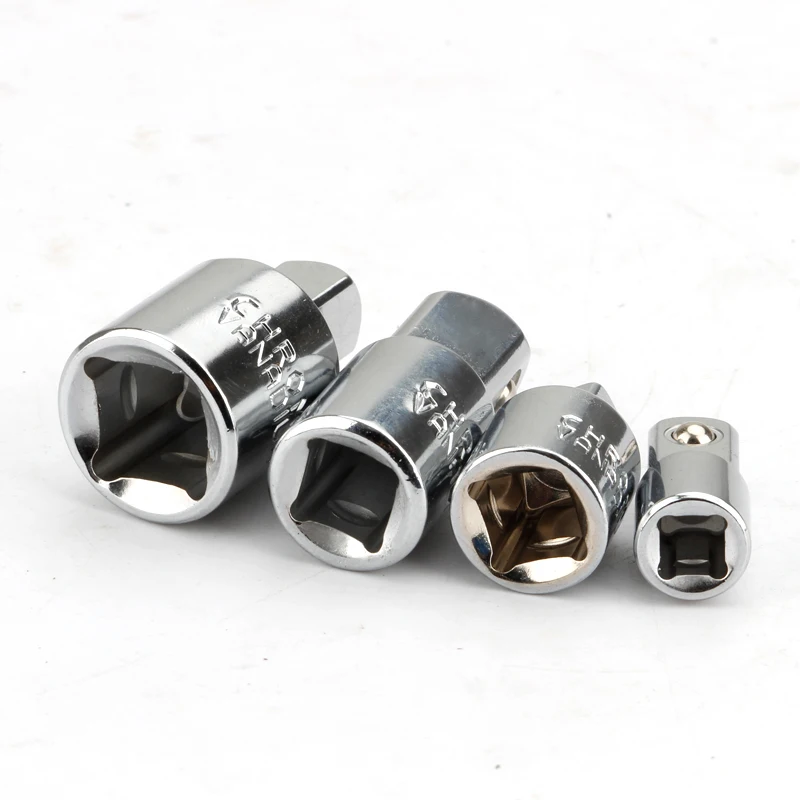 4Pcs Ratchet Wrench Socket Adapter Reducer Converter Set 1/2" To 3/8" To 1/4" Hand Tools Kit Crv Steel
4Pcs Ratchet Wrench Socket Adapter Reducer Converter Set 1/2" To 3/8" To 1/4" Hand Tools Kit Crv Steel