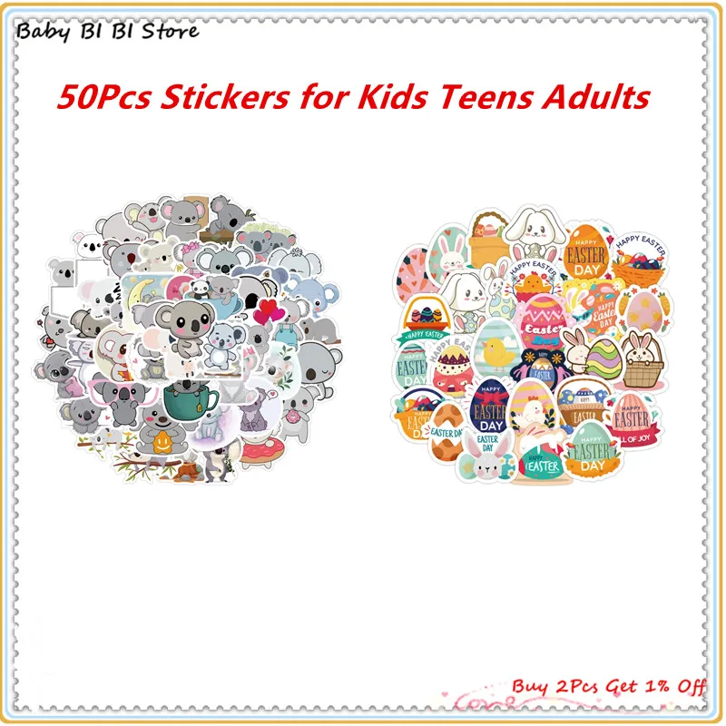 50PCS Cute Waterproof Koala Stickers for Diy Suitcase Skateboard Phone Car Kids Gift Laptop Desk Party Indoor Decoration
50PCS Cute Waterproof Koala Stickers for Diy Suitcase Skateboard Phone Car Kids Gift Laptop Desk Party Indoor Decoration