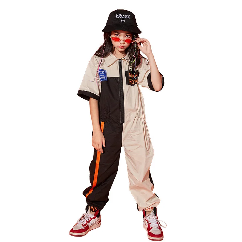 Boys short sleeve monkey, hip-hop clothes, boys and girls Khaki monkey, jazz dance clothes, living room dance clothes
Boys short sleeve monkey, hip-hop clothes, boys and girls Khaki monkey, jazz dance clothes, living room dance clothes