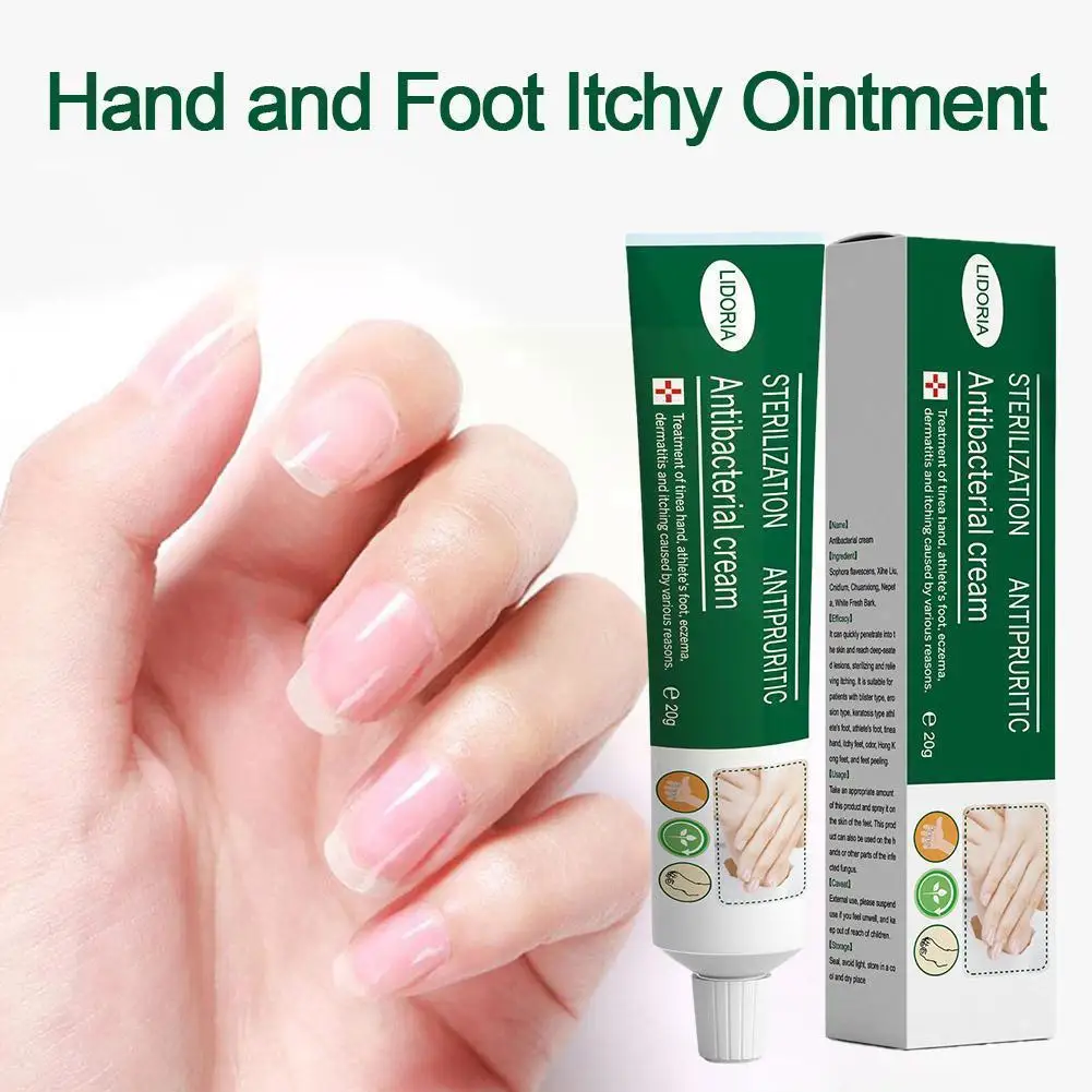 Hand And Foot Itch And Overflowing Bacteria Cream For Foot Relief Erosion 20g Beriberi Feet Blisters Ointment Peeling Pain X1H1
Hand And Foot Itch And Overflowing Bacteria Cream For Foot Relief Erosion 20g Beriberi Feet Blisters Ointment Peeling Pain X1H1