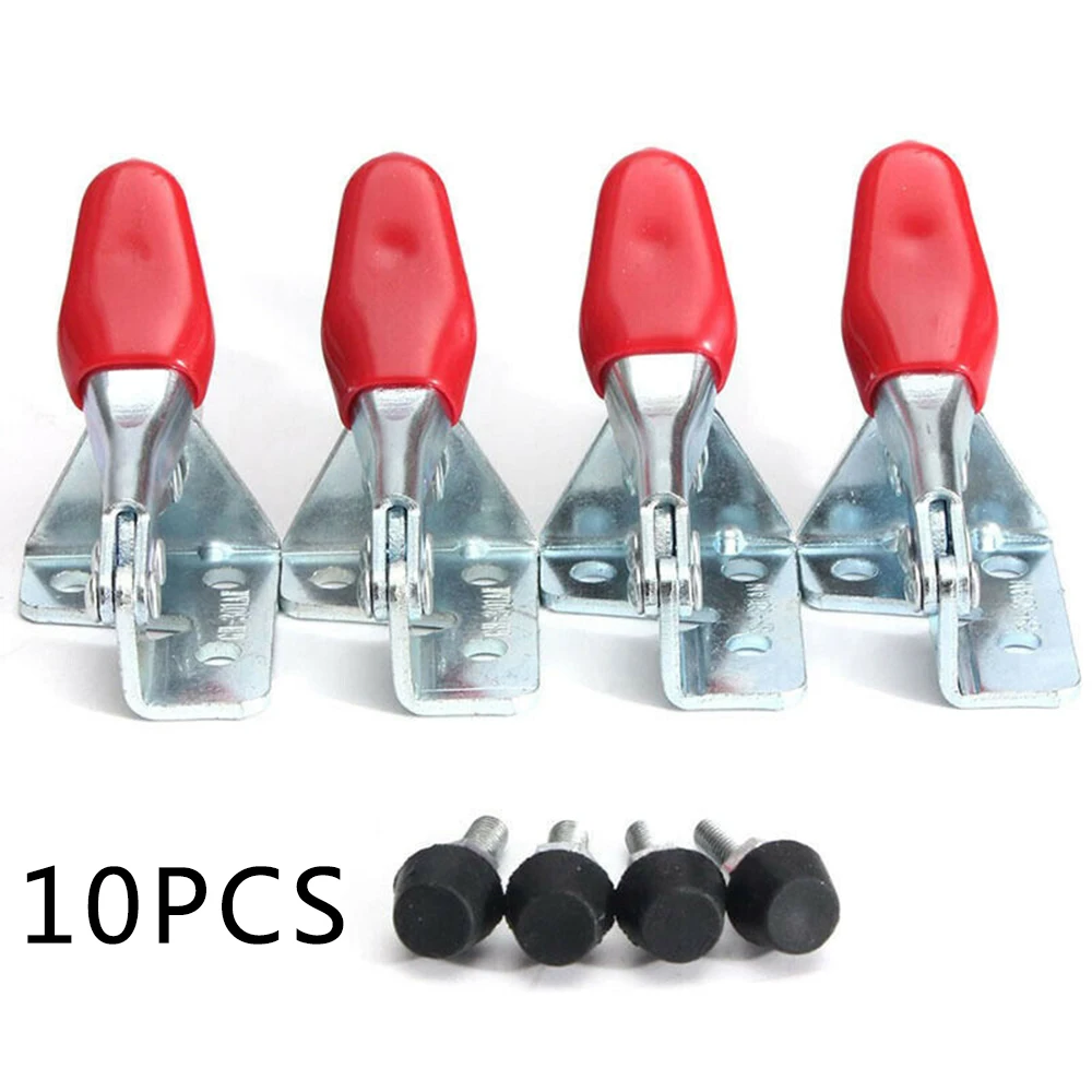 10PCS Red Toggle Clamp GH-201A Quick Release Hand Tools Horizontal Vertical Toggle Clamp Hand Clip Tool Set
10PCS Red Toggle Clamp GH-201A Quick Release Hand Tools Horizontal Vertical Toggle Clamp Hand Clip Tool Set