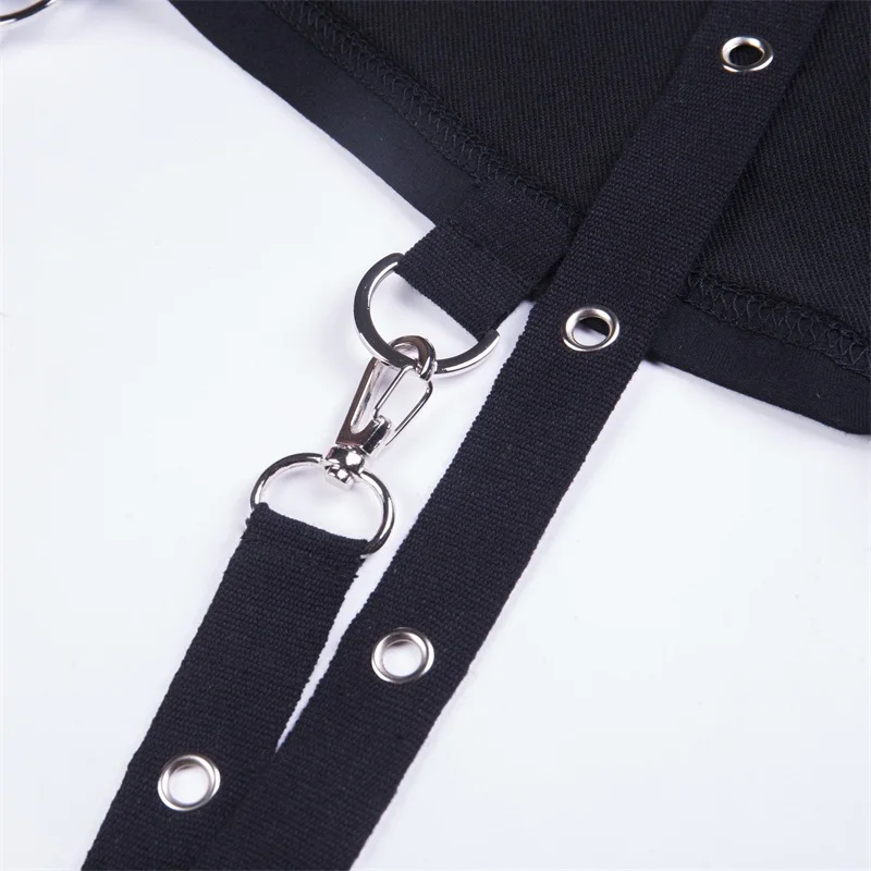 Women Long Sleeve Black Crop Top Gothic Short Hoodies Vampire Halloween Fancy Costumes Fashion Cool Clothes Sweatshirts
Women Long Sleeve Black Crop Top Gothic Short Hoodies Vampire Halloween Fancy Costumes Fashion Cool Clothes Sweatshirts