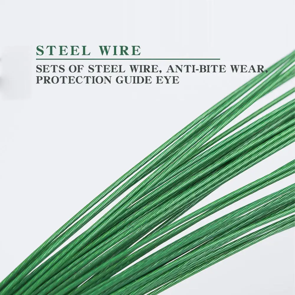 20PCS/Lot Professional Fishing Line Anti-bite Fishing Accessory Steel Line Ocean Boat Fishing Tool for Fishing Lovers 15CM-30CM
20PCS/Lot Professional Fishing Line Anti-bite Fishing Accessory Steel Line Ocean Boat Fishing Tool for Fishing Lovers 15CM-30CM
