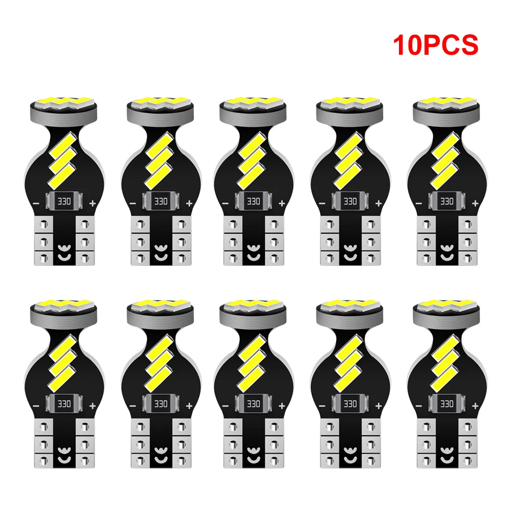 10pcs White Extremely Bright Canbus Error Free Xenon LED Light Wedge Light Bulb Dome Courtesy Side Marker License Plate Light
10pcs White Extremely Bright Canbus Error Free Xenon LED Light Wedge Light Bulb Dome Courtesy Side Marker License Plate Light