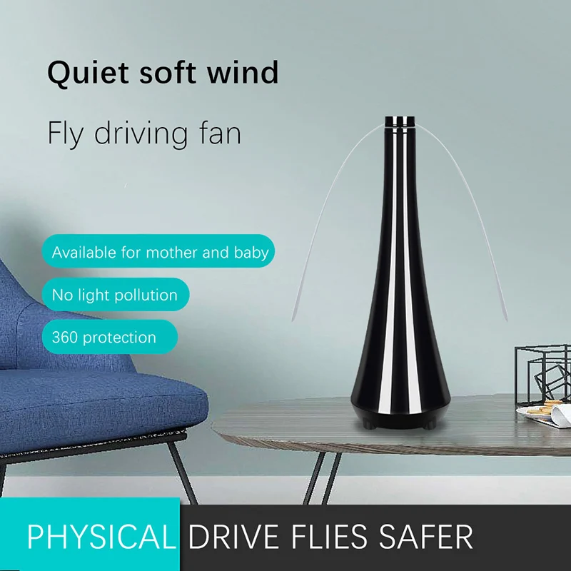 Portable Mini Desktop Fly Repellent Fan Mosquito Repellent Food Protector Automatic Electronic Pest Control Fan Blade Repellents
Portable Mini Desktop Fly Repellent Fan Mosquito Repellent Food Protector Automatic Electronic Pest Control Fan Blade Repellents