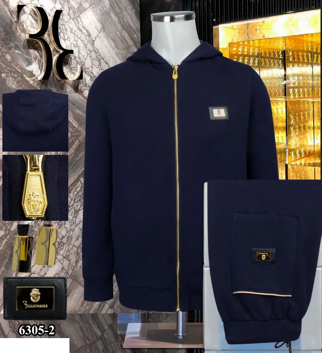 BILLIONAIRE Sportswear set men 2021 Autumn Winter New thick comfort geometric zipper collar cotton fabric suite free shipping
BILLIONAIRE Sportswear set men 2021 Autumn Winter New thick comfort geometric zipper collar cotton fabric suite free shipping