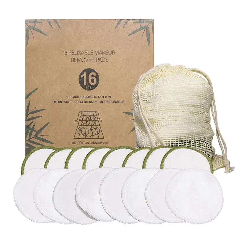 2021 New 16 Pcs/set New Reusable Bamboo Fiber Makeup Cotton Pad Washable Remover
2021 New 16 Pcs/set New Reusable Bamboo Fiber Makeup Cotton Pad Washable Remover