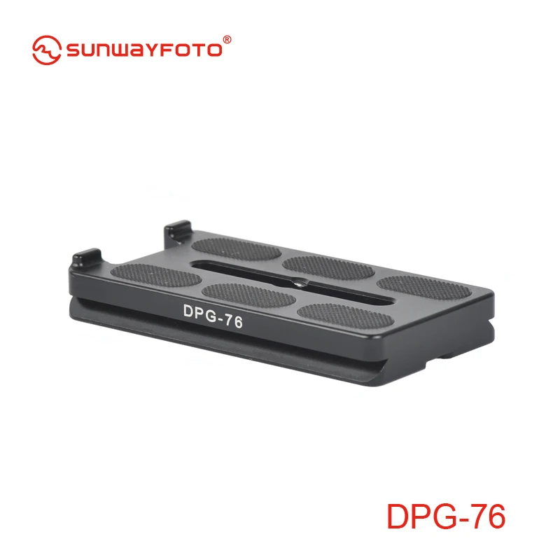 SUNWAYFOTO DPG-76 Tripod Head Quick Release Plate for DSLR Camera Tripod Head Professional Aluminum Monopod Quick Release Plate
SUNWAYFOTO DPG-76 Tripod Head Quick Release Plate for DSLR Camera Tripod Head Professional Aluminum Monopod Quick Release Plate