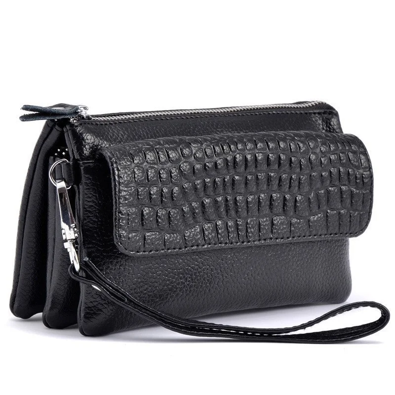 

Alligator New Genuine Leather Women Crossbody Bag Coin Purse Shoulder Evening Bag Lady Handbag Day Clutch Card Wallet Minaudiere