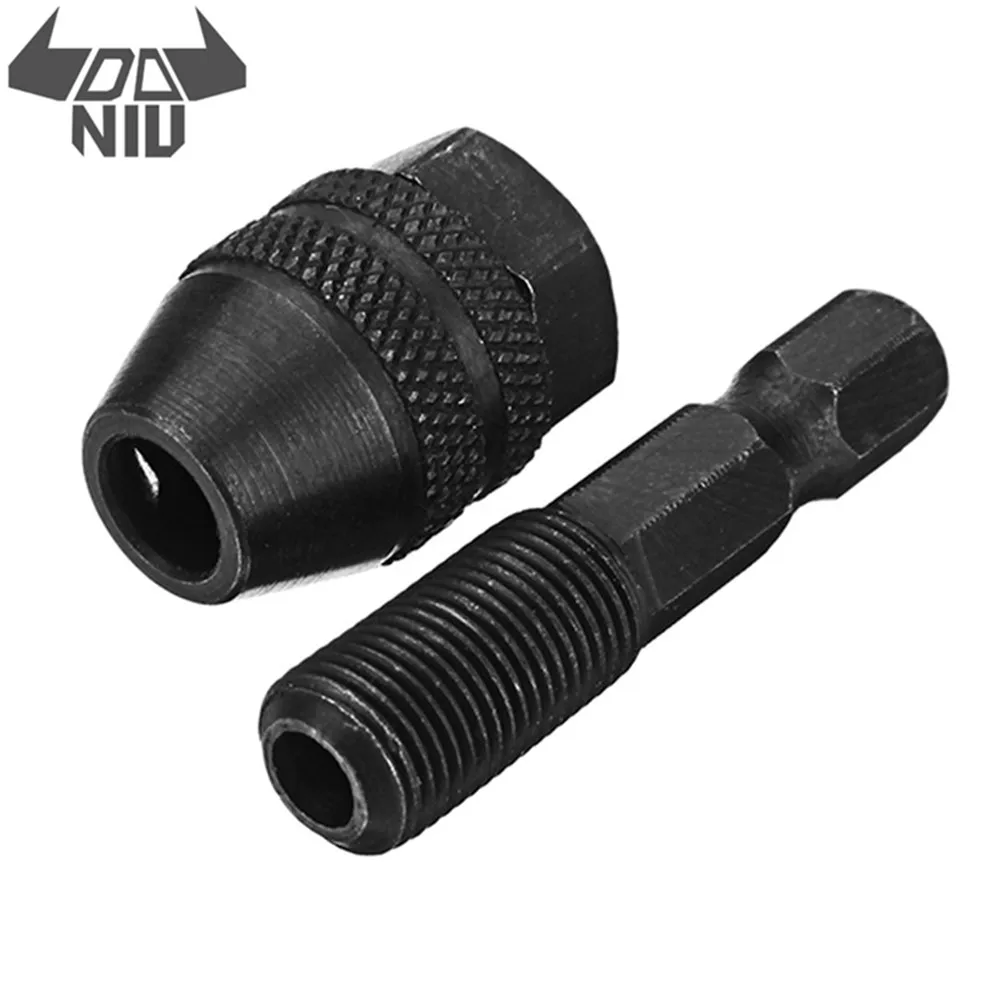 DANIU 0.5-3.5mm Keyless Drill Chuck 3 Claw Clamp Chuck 1/4 Inch Hex Shank Drill Adapter Tools Accessories
DANIU 0.5-3.5mm Keyless Drill Chuck 3 Claw Clamp Chuck 1/4 Inch Hex Shank Drill Adapter Tools Accessories