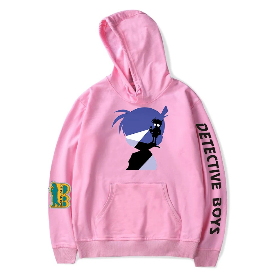 Detective Conan Hoodies Men Women Autumn Sweatshirts Fashion Hooded print Detective Conan white Hoodies boys girls pullovers
Detective Conan Hoodies Men Women Autumn Sweatshirts Fashion Hooded print Detective Conan white Hoodies boys girls pullovers