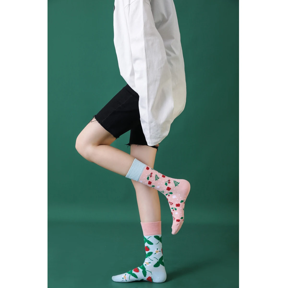 2021 Personality Cartoon AB Tide Fruit Flower Sun Moon Sports Long Tube Couple Pure Cotton Socks Creative Men and Women Socks
2021 Personality Cartoon AB Tide Fruit Flower Sun Moon Sports Long Tube Couple Pure Cotton Socks Creative Men and Women Socks