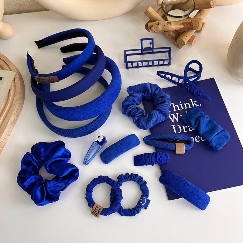 Origin Summer Fashion Klein Blue Velour Flower Square Hollow Headwear for Women Elegant Wide Metal Shark Clips Hair Accessories
Origin Summer Fashion Klein Blue Velour Flower Square Hollow Headwear for Women Elegant Wide Metal Shark Clips Hair Accessories