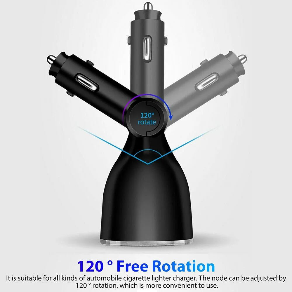 DC 12V LED 2 Way Car Cigaret Lighter Socket Splitter Dual USB Adapter Car Electronics Accessories Mounts & Holder
DC 12V LED 2 Way Car Cigaret Lighter Socket Splitter Dual USB Adapter Car Electronics Accessories Mounts & Holder