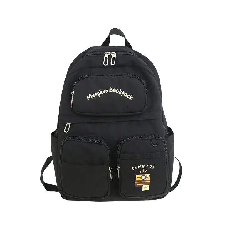 Female Nylon Backpack Preppy Style Multiple Pockets Useful School Bag Cute for Teenage Girls Kawaii Bookbag Fashionable Mochila
Female Nylon Backpack Preppy Style Multiple Pockets Useful School Bag Cute for Teenage Girls Kawaii Bookbag Fashionable Mochila