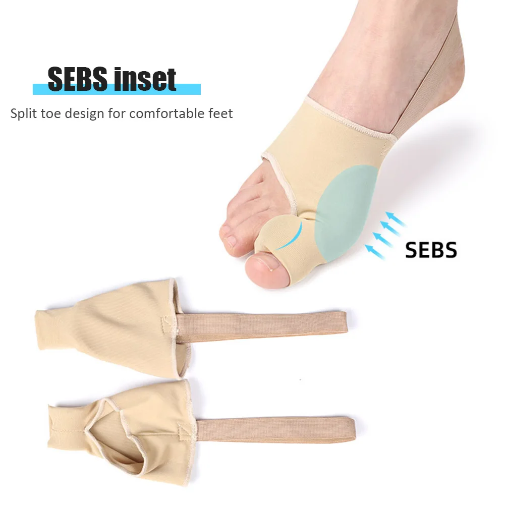 1 pair Toe Separator Straightener Pad Pain Relief Elastic Bunion Thumb Valgus Corrector Orthopedic Protector Foot Nursing Tool
1 pair Toe Separator Straightener Pad Pain Relief Elastic Bunion Thumb Valgus Corrector Orthopedic Protector Foot Nursing Tool