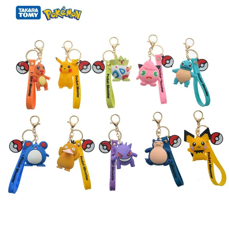Hot Sale Original Pokémon Creative Cartoon Anime Pikachu Phone Case Car Key Portable Metal Pendant Adult Keychain Silicone Toys
Hot Sale Original Pokémon Creative Cartoon Anime Pikachu Phone Case Car Key Portable Metal Pendant Adult Keychain Silicone Toys