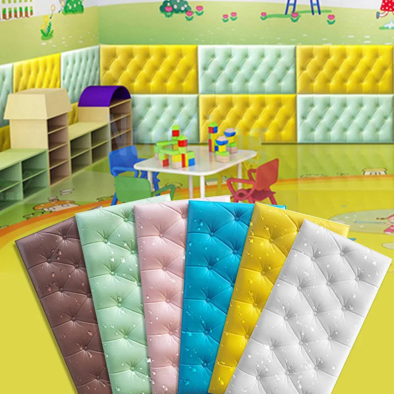 Self-adhesive 3D Three-dimensional Wall Stickers Thicken Tatami Anti-collision Wall Mat Childrens Bedroom Bed Soft Cushion
Self-adhesive 3D Three-dimensional Wall Stickers Thicken Tatami Anti-collision Wall Mat Childrens Bedroom Bed Soft Cushion