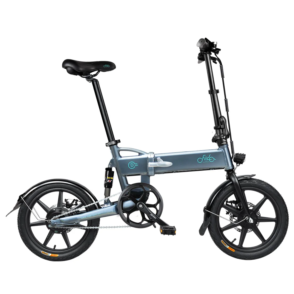 

C1-005 FIIDO-Электрический велосипед D2 / D2S переключение версия, е-байка 36В, 7,8 Ач, 250 Вт, 16 дюймов складной мопед, 25 км/ч, 50 км ЕС в наличии