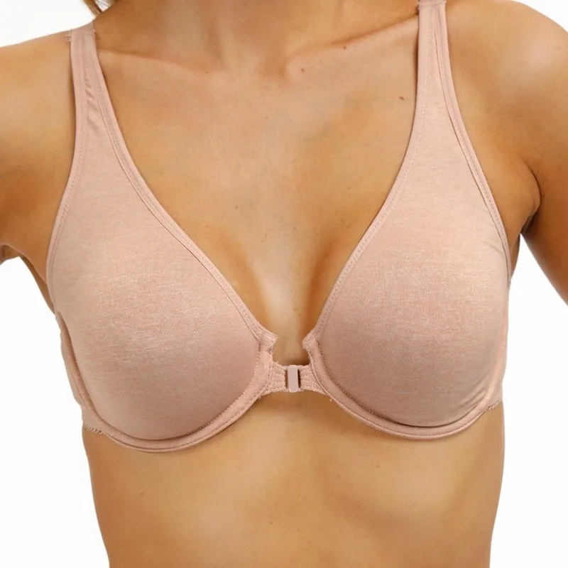 Big Cup Seamless Bra Front Closure Simple Basic Style Push Up Bra Wire Ring Gathered Large Size Ultra-Thin Underwear Women C F G
Big Cup Seamless Bra Front Closure Simple Basic Style Push Up Bra Wire Ring Gathered Large Size Ultra-Thin Underwear Women C F G
