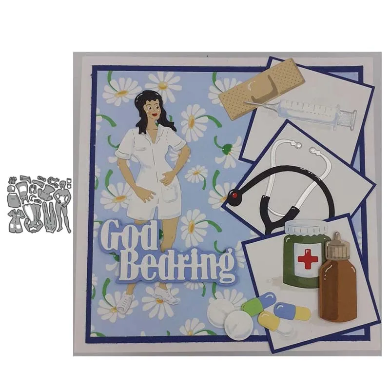 Female nurse skirt cutting knife die metal cutting scrapbook process card die manual carbon steel die
Female nurse skirt cutting knife die metal cutting scrapbook process card die manual carbon steel die