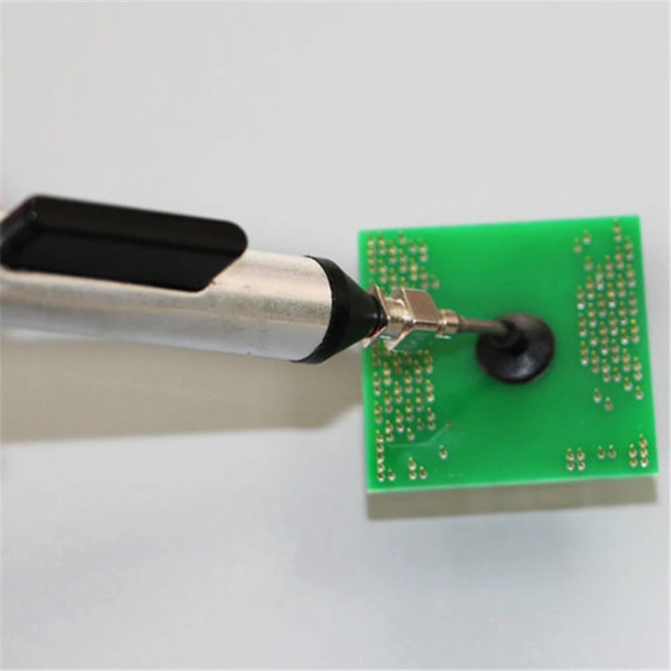Hot High Quality Easy Pick Solder Picker delicate IC SMD Hand Tool Vacuum Sucking Pen Up+3 Suction Header alternative tweezers
Hot High Quality Easy Pick Solder Picker delicate IC SMD Hand Tool Vacuum Sucking Pen Up+3 Suction Header alternative tweezers