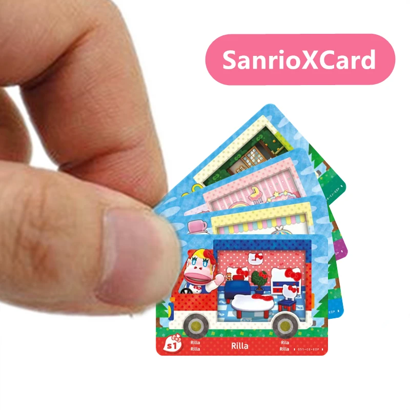 6Pcs/lot Sanrioed X Animal Croxxing Amxxbo Mini Card Ntag215 Chip Games For NS Switch
6Pcs/lot Sanrioed X Animal Croxxing Amxxbo Mini Card Ntag215 Chip Games For NS Switch