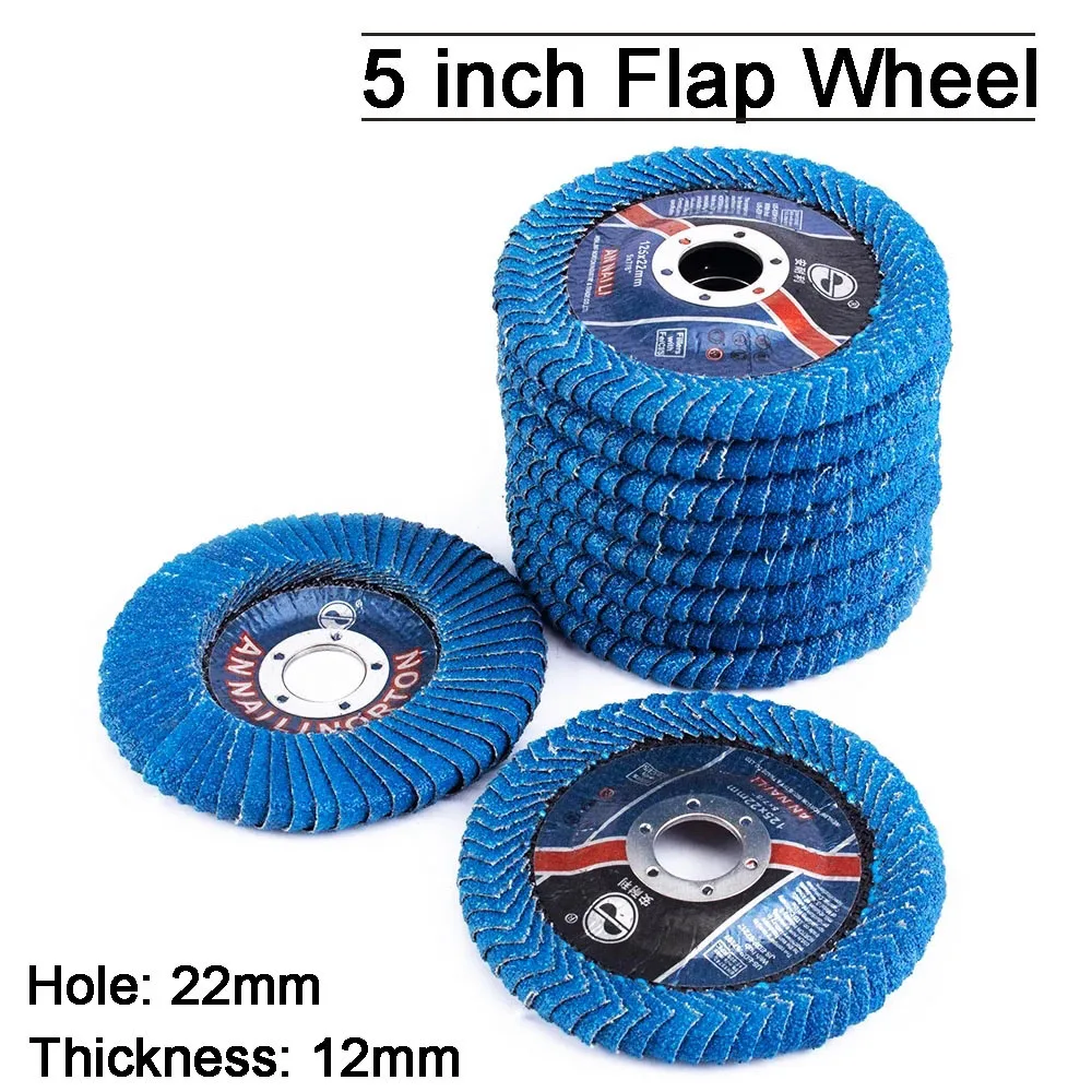 2-10PCS Flap Discs Metal Wood Polishing Grinding Wheels Blades Abrasive Tool 125mm 5 inch For Angle Grinder 60 Grit
2-10PCS Flap Discs Metal Wood Polishing Grinding Wheels Blades Abrasive Tool 125mm 5 inch For Angle Grinder 60 Grit