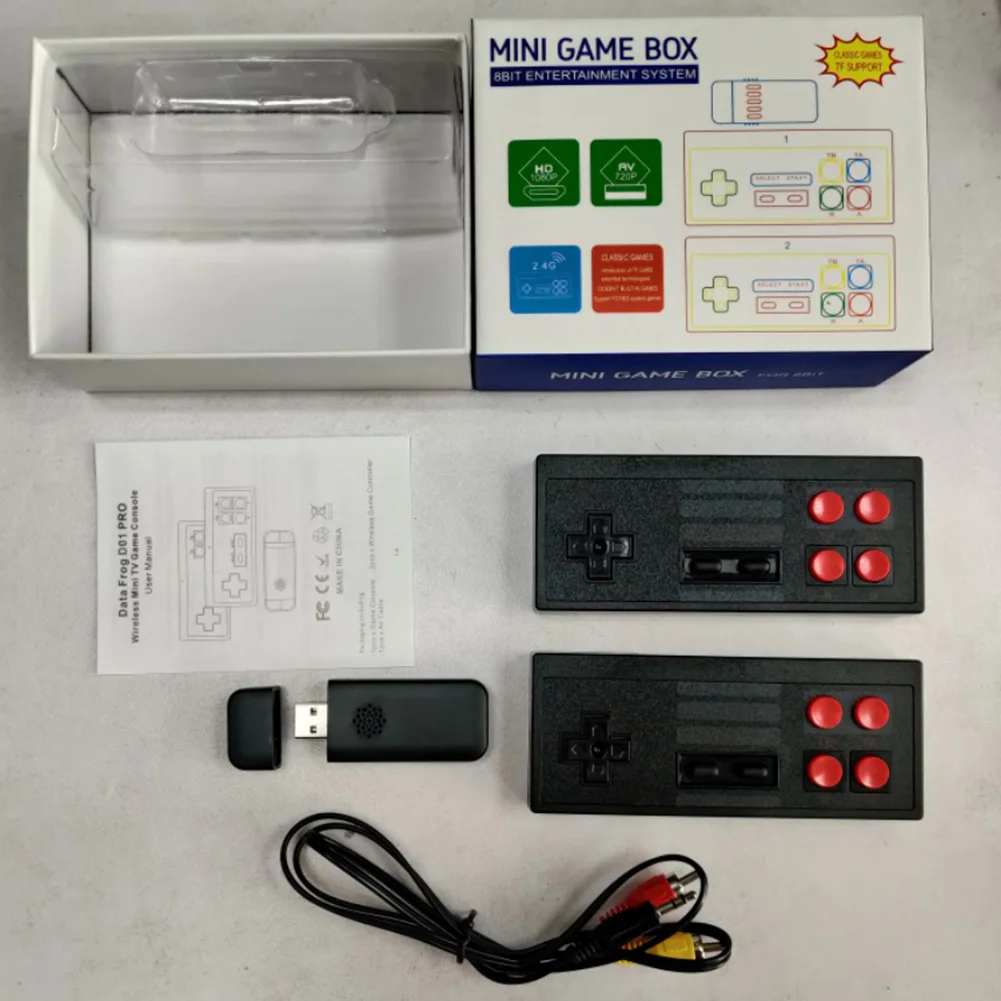 HD Retro Game Console Built-in Classic Video Games with Wireless Gamepad Controller Support 2 Players In Stock Fastshipping
HD Retro Game Console Built-in Classic Video Games with Wireless Gamepad Controller Support 2 Players In Stock Fastshipping