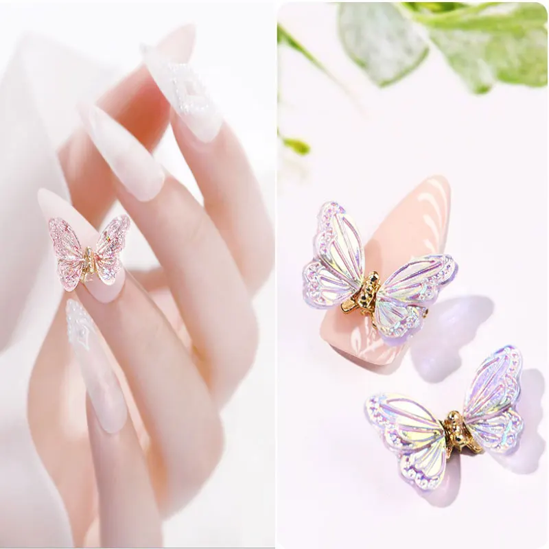 2 Pieces / 2020 New Shiny 3D Aurora Smart Butterfly Zircon Nail Jewelry Fashion Trend Nail Decoration Accessories DIY
2 Pieces / 2020 New Shiny 3D Aurora Smart Butterfly Zircon Nail Jewelry Fashion Trend Nail Decoration Accessories DIY
