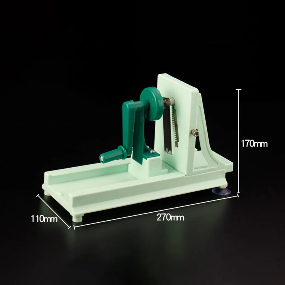 Multifunctional Vegetable Cutter Manual Fruit Spiral Slicer Food Chopper Grater Cucumber Peeling Knife Cutting Machine
Multifunctional Vegetable Cutter Manual Fruit Spiral Slicer Food Chopper Grater Cucumber Peeling Knife Cutting Machine