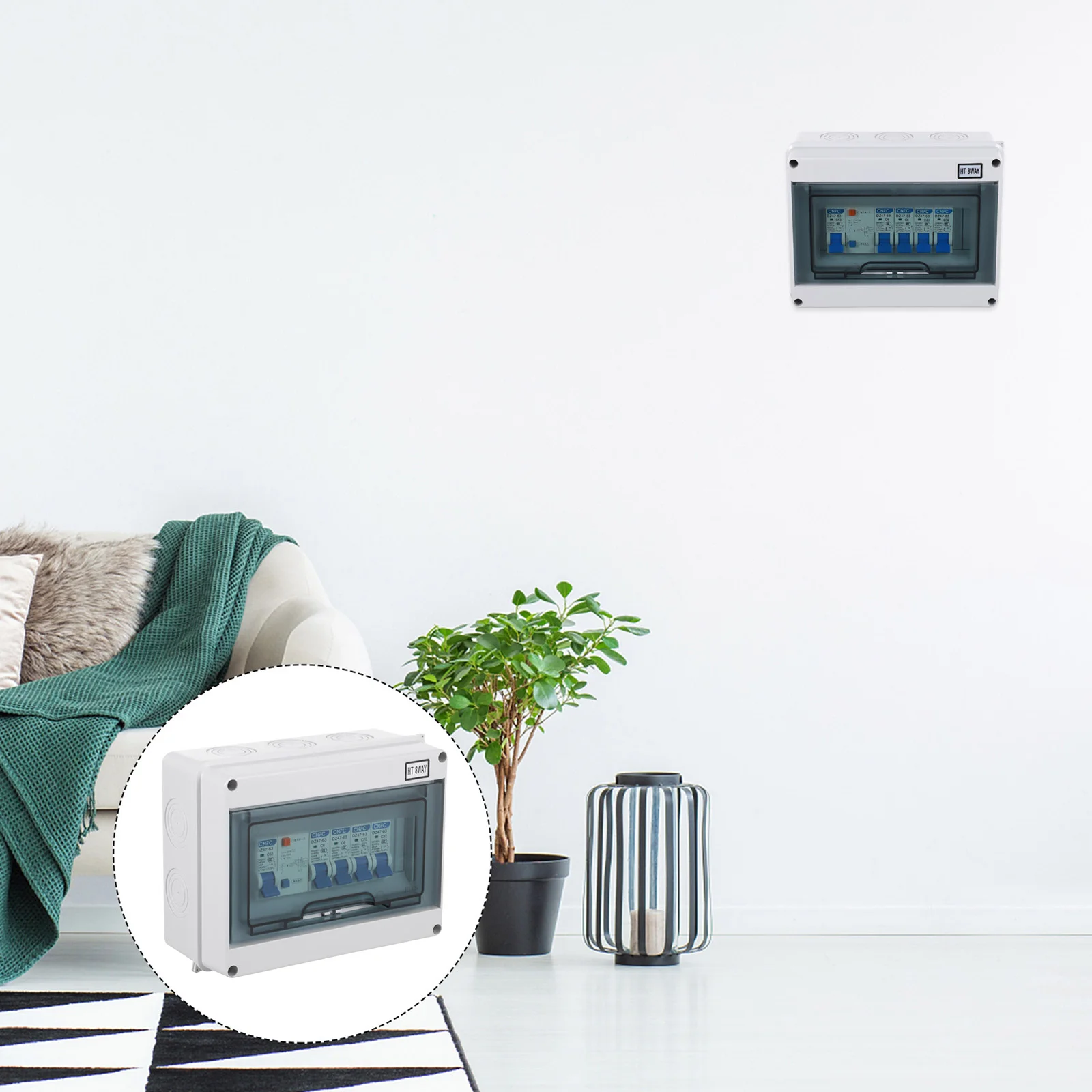 Earth Leakage ABS Circuit Breaker Eight Way Electric Switch for Home
Earth Leakage ABS Circuit Breaker Eight Way Electric Switch for Home