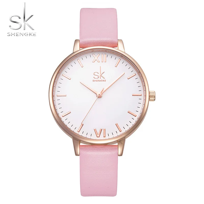 Shengke Fashion New Product Women Watches Simple Casual Ladies Quartz Belt Waterproof Ceinture Female Black Watch 
Shengke Fashion New Product Women Watches Simple Casual Ladies Quartz Belt Waterproof Ceinture Female Black Watch