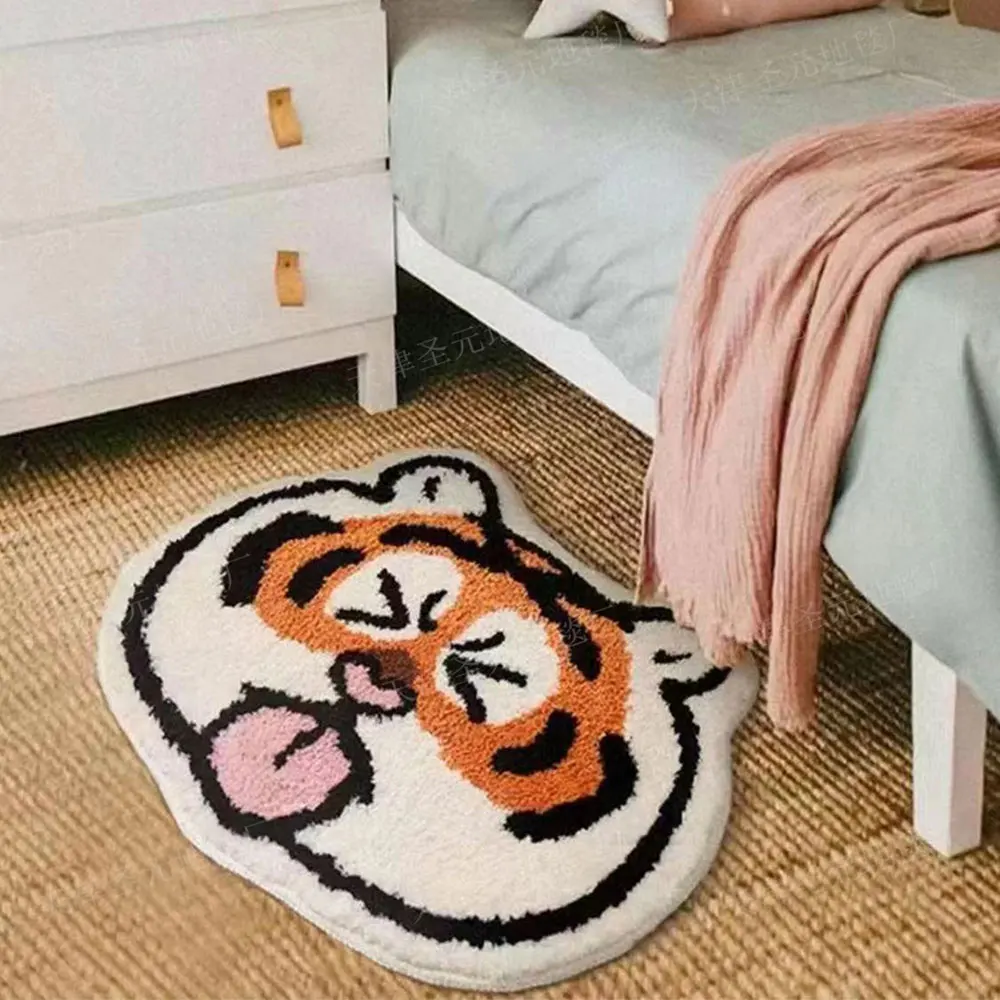 Cute Tiger Rug Super Soft Carpet Modern Living Room Bedroom Non-slip Mat Fluffy Floor Carpets Decor Rugs Children Doormat
Cute Tiger Rug Super Soft Carpet Modern Living Room Bedroom Non-slip Mat Fluffy Floor Carpets Decor Rugs Children Doormat