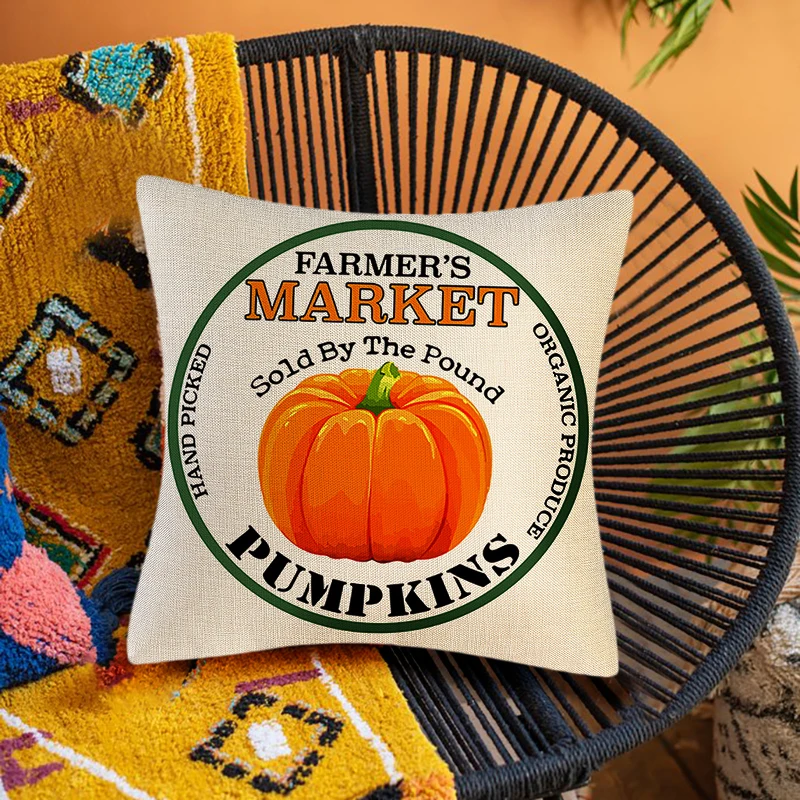 Thanksgiving Day Pillow Covers Pumpkin Pillowcase Sofa Cushion Cover Home Fall Autumn Maple Leaf Decorative Pillow Cover 44*44cm
Thanksgiving Day Pillow Covers Pumpkin Pillowcase Sofa Cushion Cover Home Fall Autumn Maple Leaf Decorative Pillow Cover 44*44cm