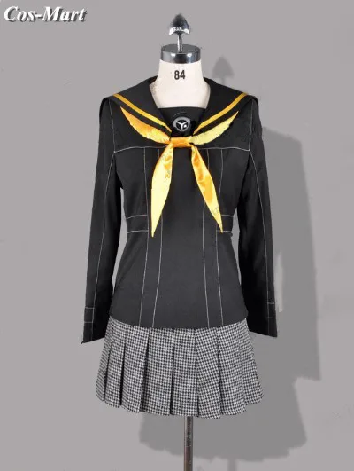 Игры персона 4 Kujikawa талии карнавальный костюм колледж Форма юбка для женщин