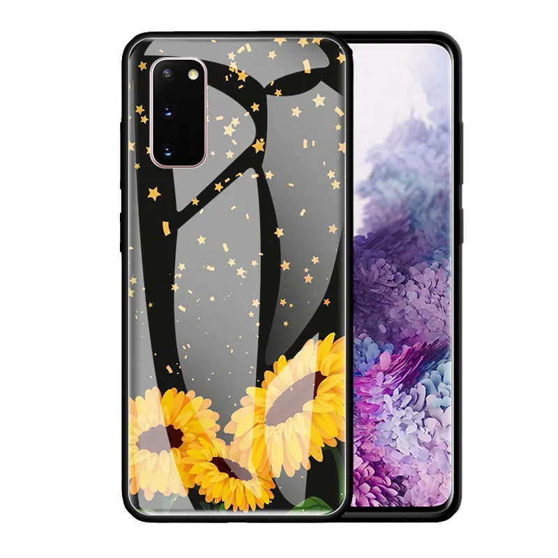 Phone Case For Samsung Galaxy S20 FE S10 S9 S8 Plus Note 20 Ultra 10 Lite 9 8 Glass Back Cover Shockproof Shell Sunflower Rose
Phone Case For Samsung Galaxy S20 FE S10 S9 S8 Plus Note 20 Ultra 10 Lite 9 8 Glass Back Cover Shockproof Shell Sunflower Rose