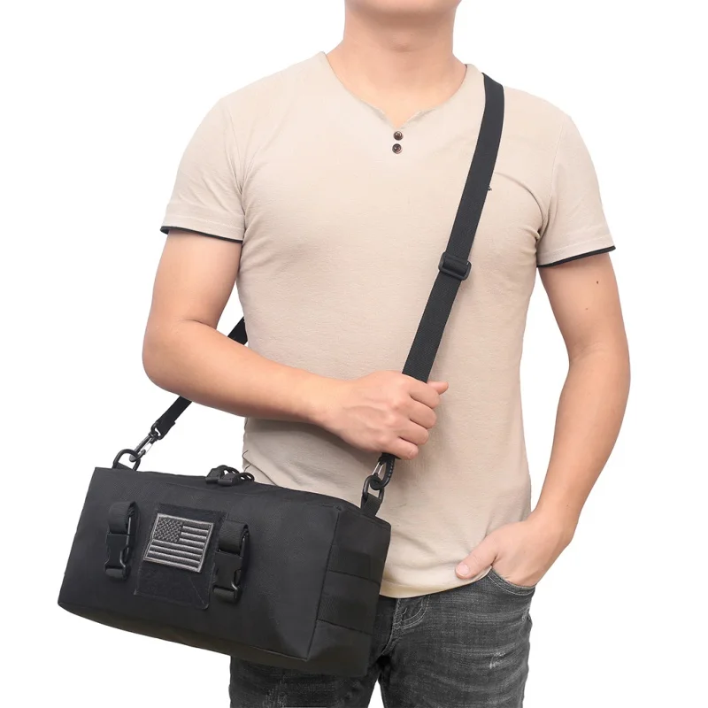 600D Nylon Outdoor Military Tactical Camping Hiking Pouch Bag Waterproof Shoulder Bag Oxford Climbing Bags mochila military Bags
600D Nylon Outdoor Military Tactical Camping Hiking Pouch Bag Waterproof Shoulder Bag Oxford Climbing Bags mochila military Bags