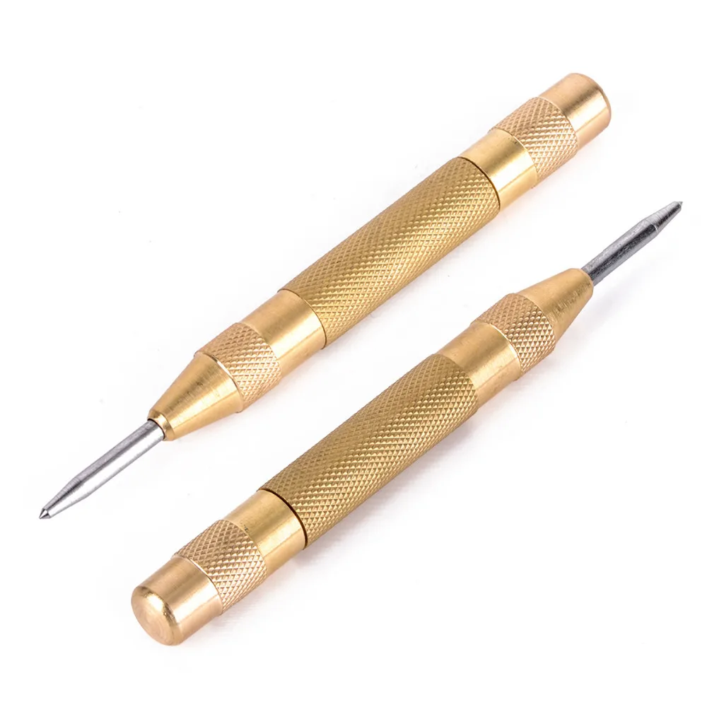 1pc 5 Inch Automatic Center Punch Drill Center Punch Drill Locator Metal Wood Press Dent Marking Tool Metal Drill Tools 
1pc 5 Inch Automatic Center Punch Drill Center Punch Drill Locator Metal Wood Press Dent Marking Tool Metal Drill Tools