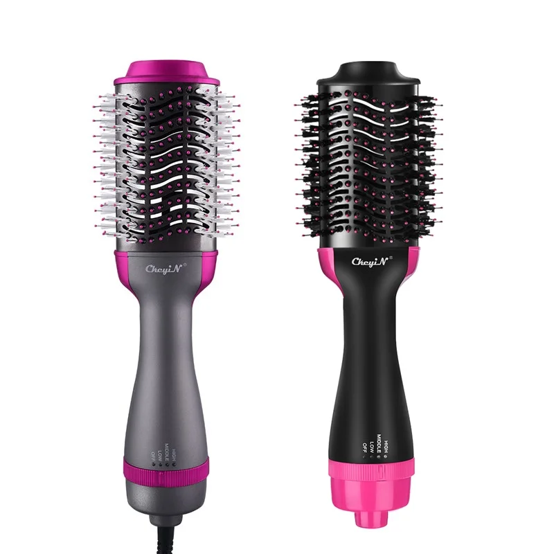 CkeyiN 1000W Hair Dryer Brush Tourmaline Ceramic Blower Hair Dryer Hor Air Brush One Step Hair Dryer Hair Straightener Curler
CkeyiN 1000W Hair Dryer Brush Tourmaline Ceramic Blower Hair Dryer Hor Air Brush One Step Hair Dryer Hair Straightener Curler
